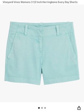 Vineyard Vines Aqua Haze Women's Cotton Shorts